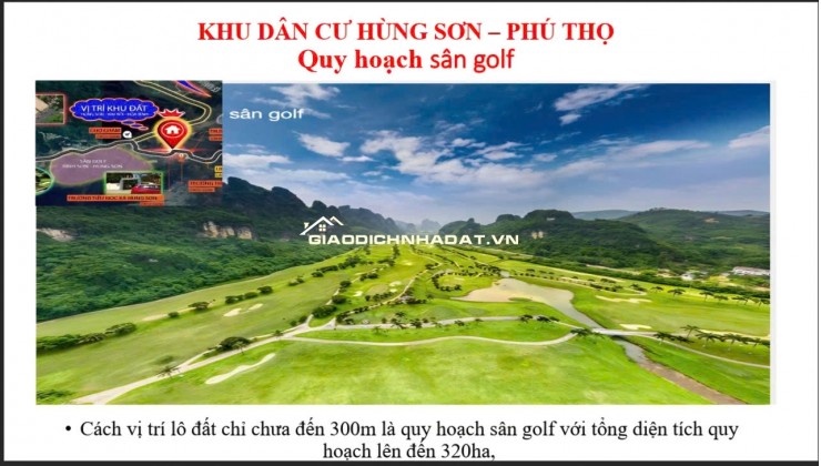 Mua 1 lô đất tặng 1 lô liền kề tại Kim Bôi, Hòa Bình
